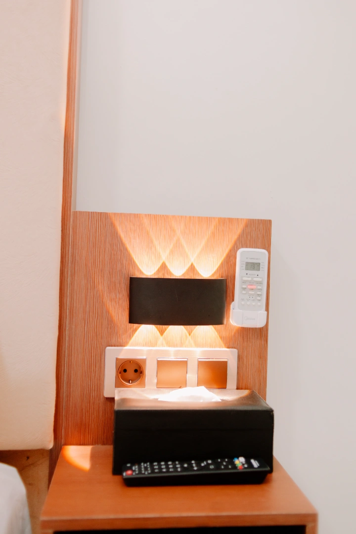 Bedside Table Amenities